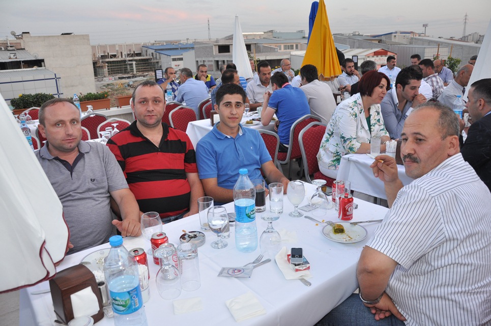 Dinner at Our New Factory
